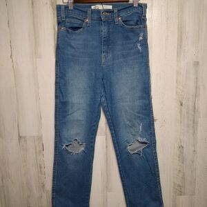 Levi's Signature Heritage High Rise Straight Size 8